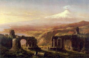 Thomas Cole : Mount Aetna from Taormina